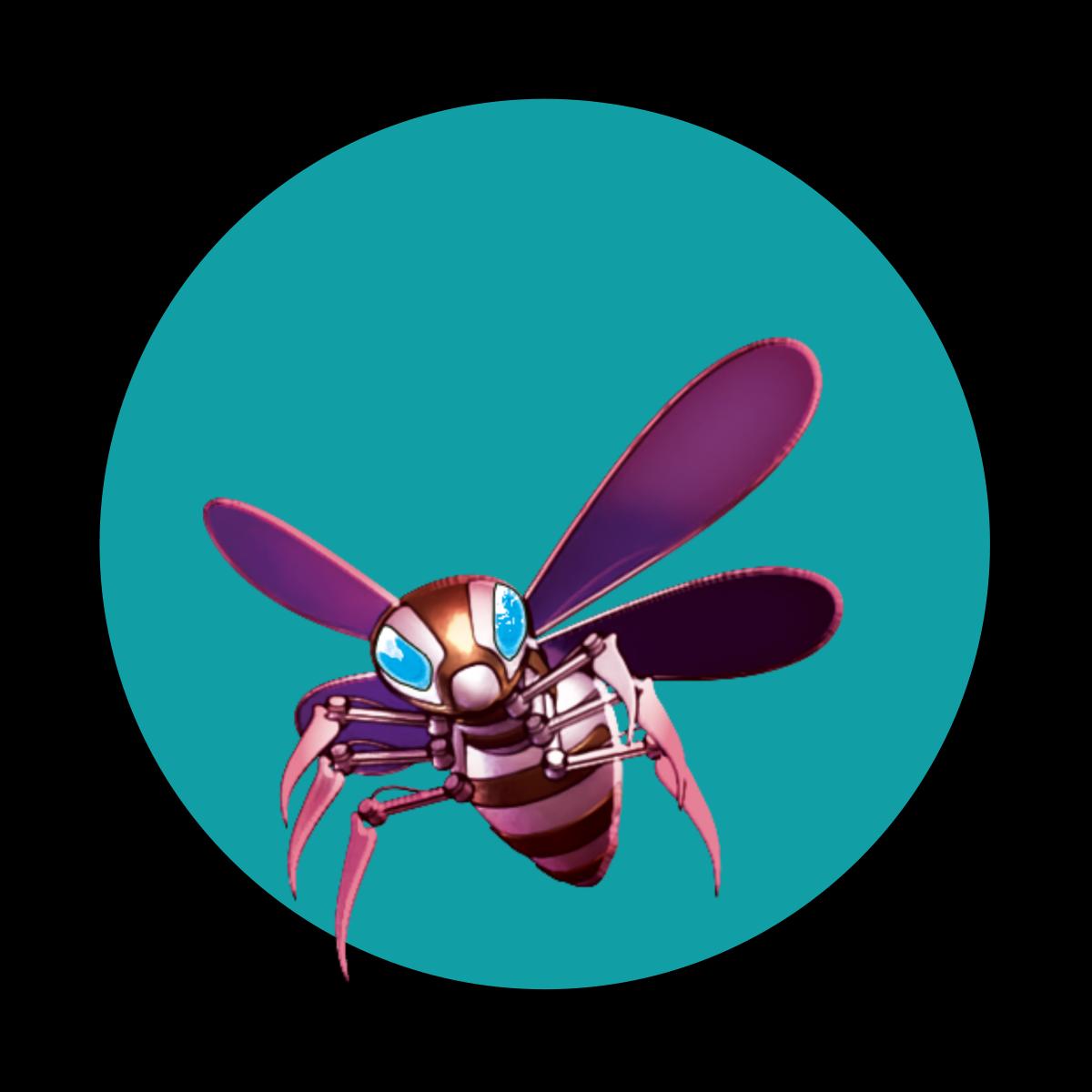 ANIMAL AGENTS: Charakter Bee-X-8